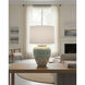 Mimi 27.25 inch 150 watt Aqua and Cream Table Lamp Portable Light