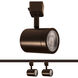 Charge 1 Light 120 Dark Bronze H Track Fixture Ceiling Light