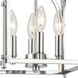 Kai Pendant Ceiling Light in Polished Chrome