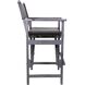 Carter 42.5 inch Black Bar Stool