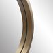 Leonardo 54 X 54 inch Brass Mirror