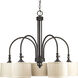 Clayton 5 Light 32 inch Espresso Chandelier Ceiling Light