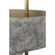 Anne-Marie Barton Runia 48.75 inch 15.00 watt Eclipse Sculpted Side Table Floor Lamp Portable Light