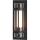 Torch 1 Light 25.9 inch Coastal Black Outdoor Sconce, XL