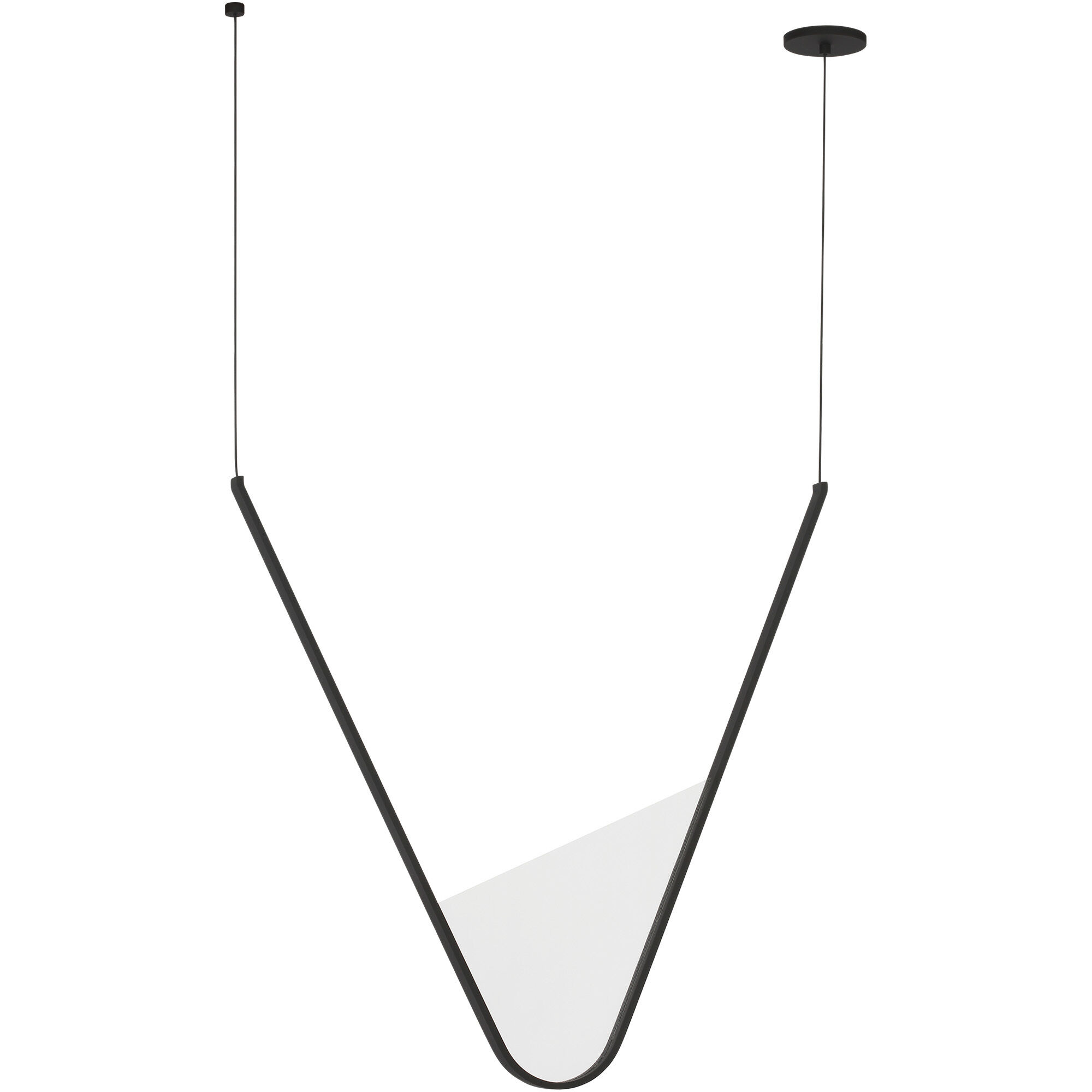 Sean Lavin Mizu LED 1.3 inch Nightshade Black Chandelier Ceiling Light