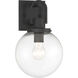 Wenston Outdoor Wall Mount in Sand Coal, Great Outdoors