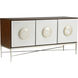 Oliver Brown and White/Cream Cabinet