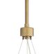 Smyth 9 Light 54 inch Antique Brass Chandelier Ceiling Light