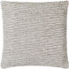 Elowyn 18 X 18 inch Medium Gray/Black Accent Pillow