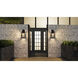 Godfrey 1 Light 21 inch Matte Black Outdoor Wall Lantern