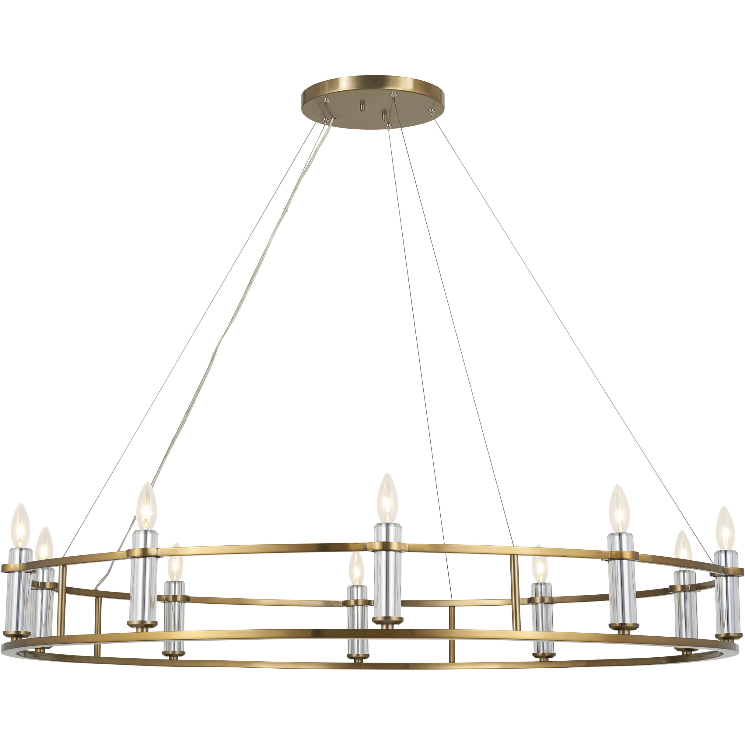 Rosalind 10 Light 50.00 inch Chandelier