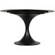 Herno 48 X 48 inch Matte Black Dining Table
