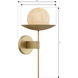 Olenne 1 Light 9 inch Legacy Brass Wall Sconce Wall Light