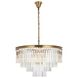 Sydney 17 Light 32 inch Satin Gold Chandelier Ceiling Light