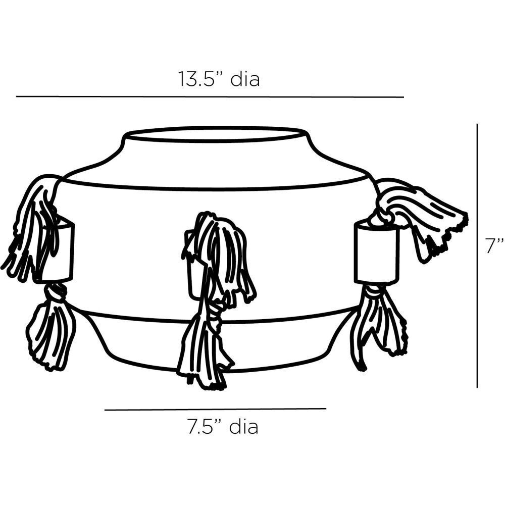 Verena Whitewashed Vase