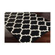 Pollack 36 X 24 inch Black Indoor Area Rug, Rectangle