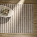 Laid Back Luxe Brown and Ivory Indoor Rug