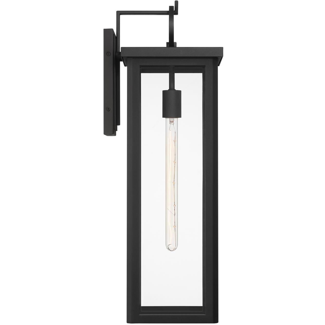 Boadie 1 Light 25 inch Matte Black Outdoor Sconce