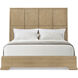 Essence Blonde California King Bed, Wooden