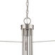 Foundry 9 Light 32.68 inch Brushed Nickel Chandelier Ceiling Light