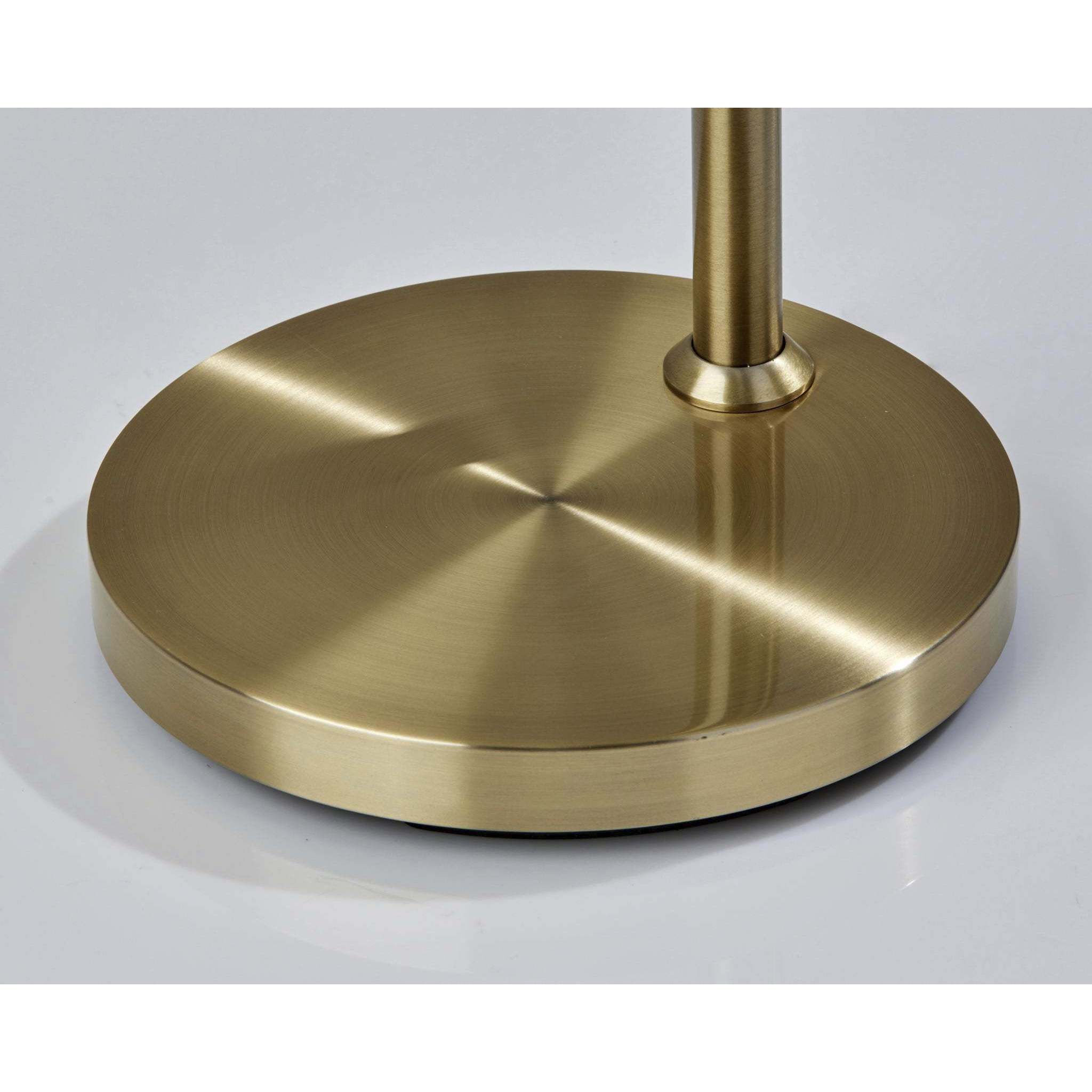 Camden 58.25 inch 60.00 watt Antique Brass Floor Lamp Portable Light