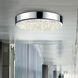Dazzle LED 8 inch Polished Chrome Surface Mount Ceiling Light