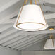 Fulton Pendant Ceiling Light in Antique Gold