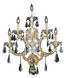 Maria Theresa 7 Light 22 inch Gold Wall Sconce Wall Light in Clear