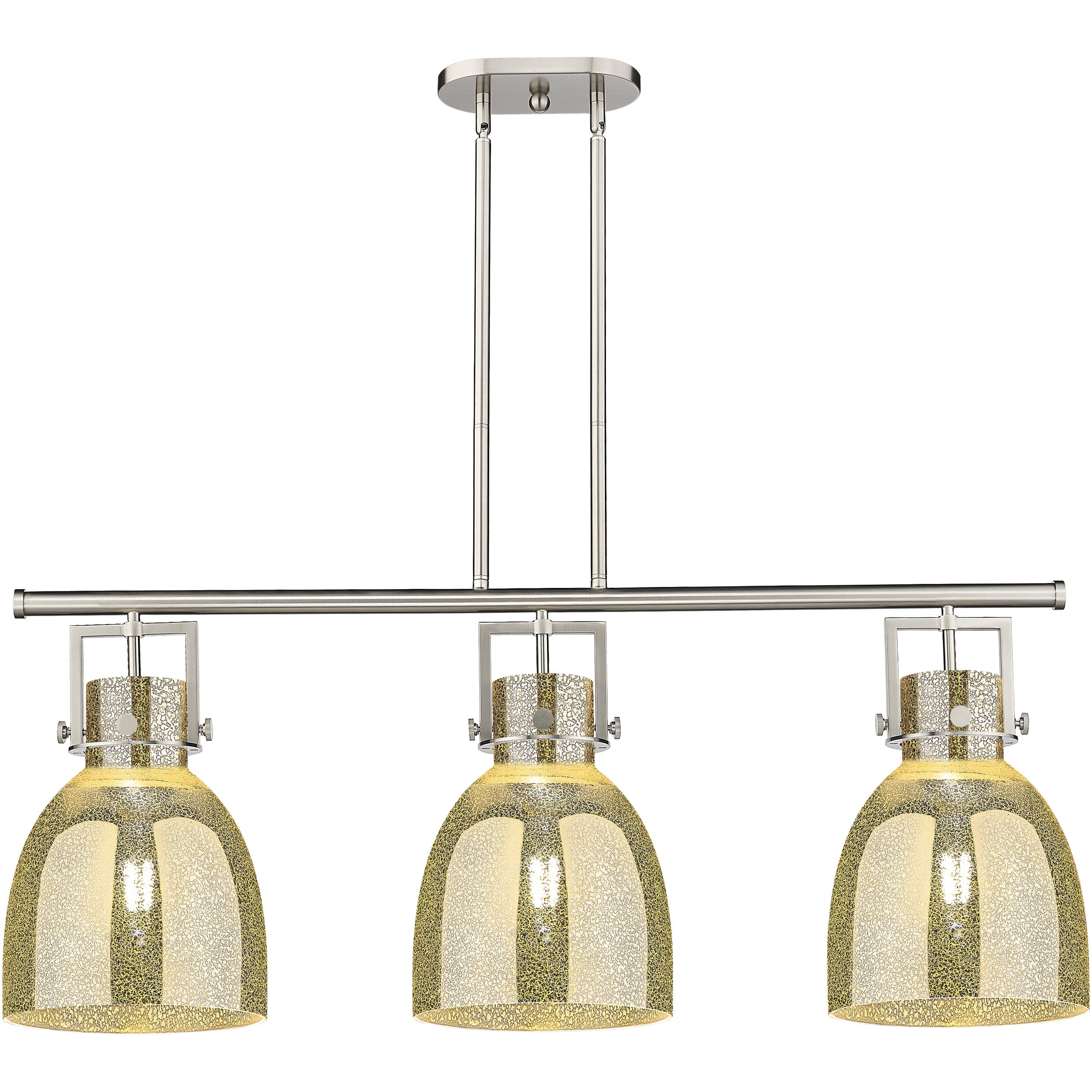 Newton Bell 3 Light 41.50 inch Island Light