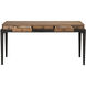 Memphis 64 X 28 inch Dark Walnut and Black Walnut Desk
