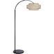 Bellamy 82 inch 150.00 watt Matte Black Floor Lamp Portable Light