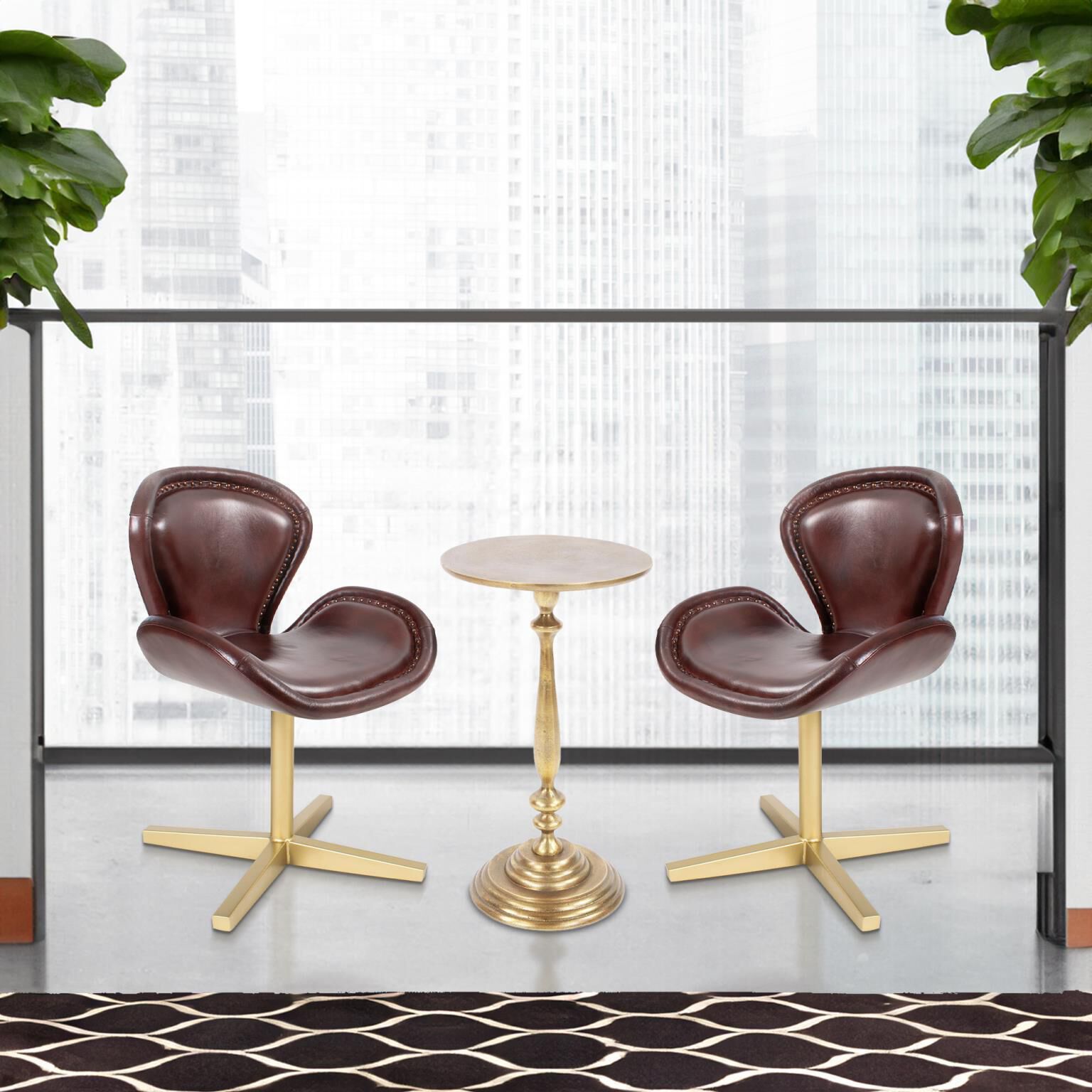 Newcastle Dark Mocha Chair