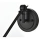 Ledger 16 inch 40 watt Black Swing Arm Wall Sconce Wall Light