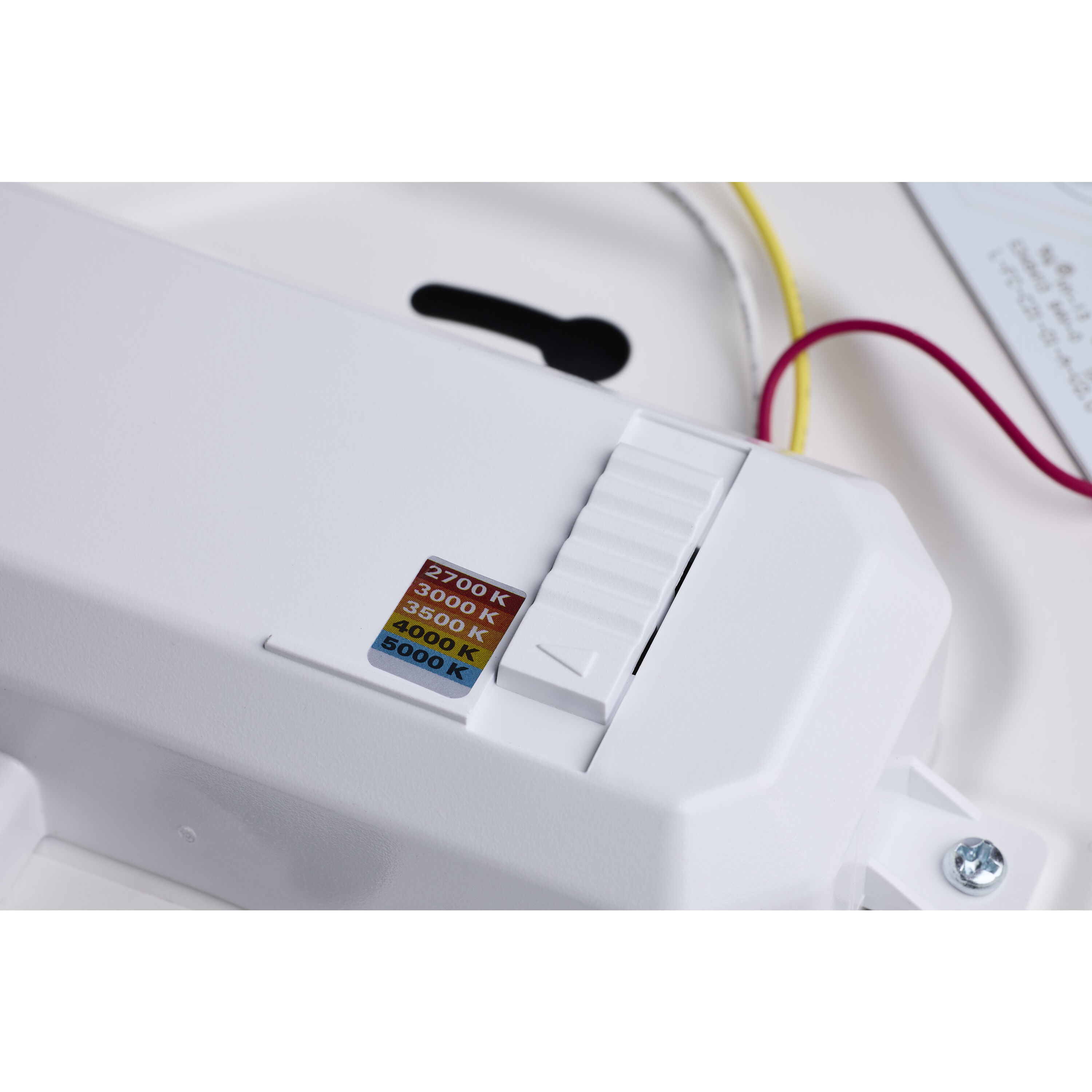 ColorQuick LED 18.9 inch White Flush Mount Ceiling Light