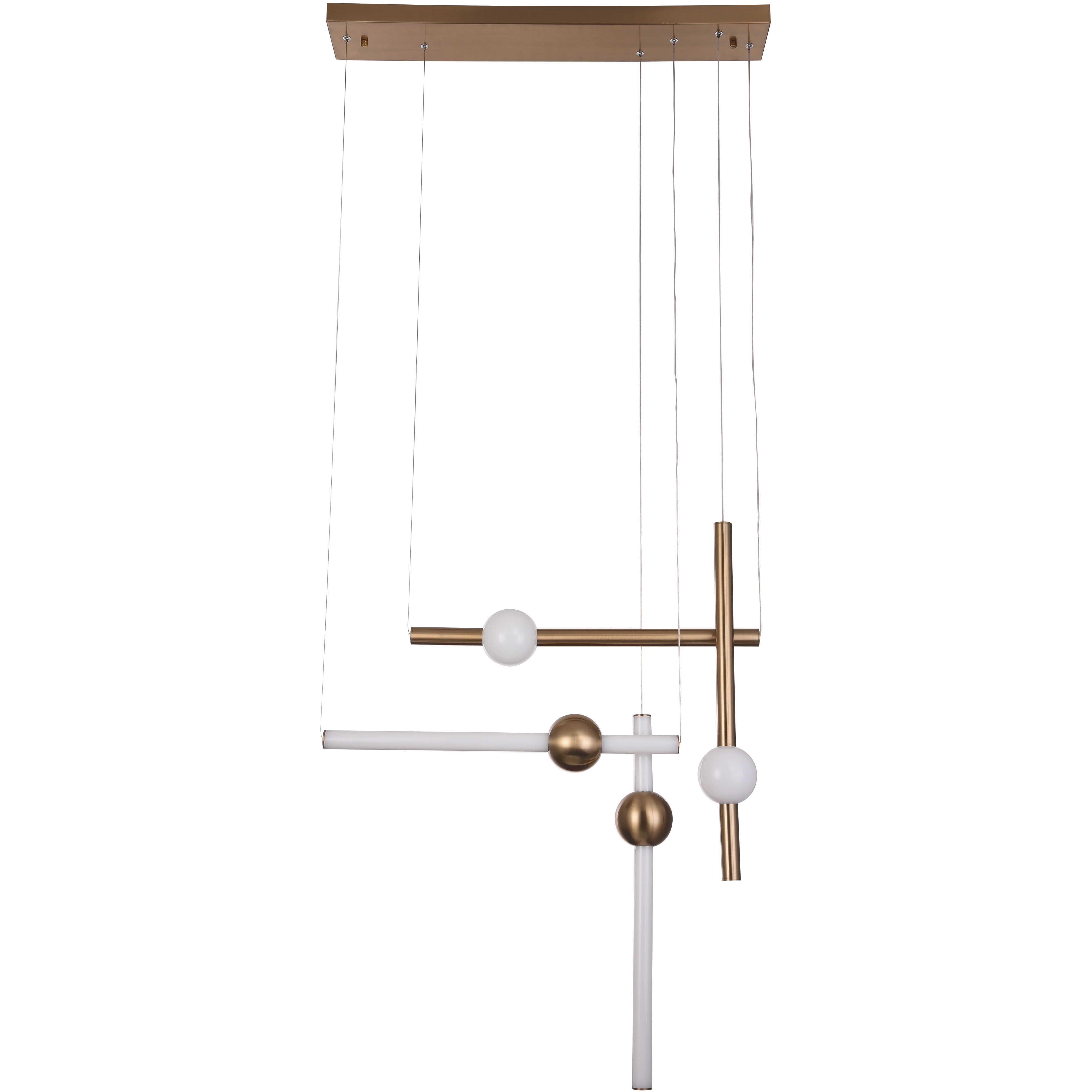 Canada LED 5 inch Gold Chandelier Ceiling Light