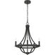 Perch Point 5 Light 18 inch Noble Bronze Chandelier Ceiling Light