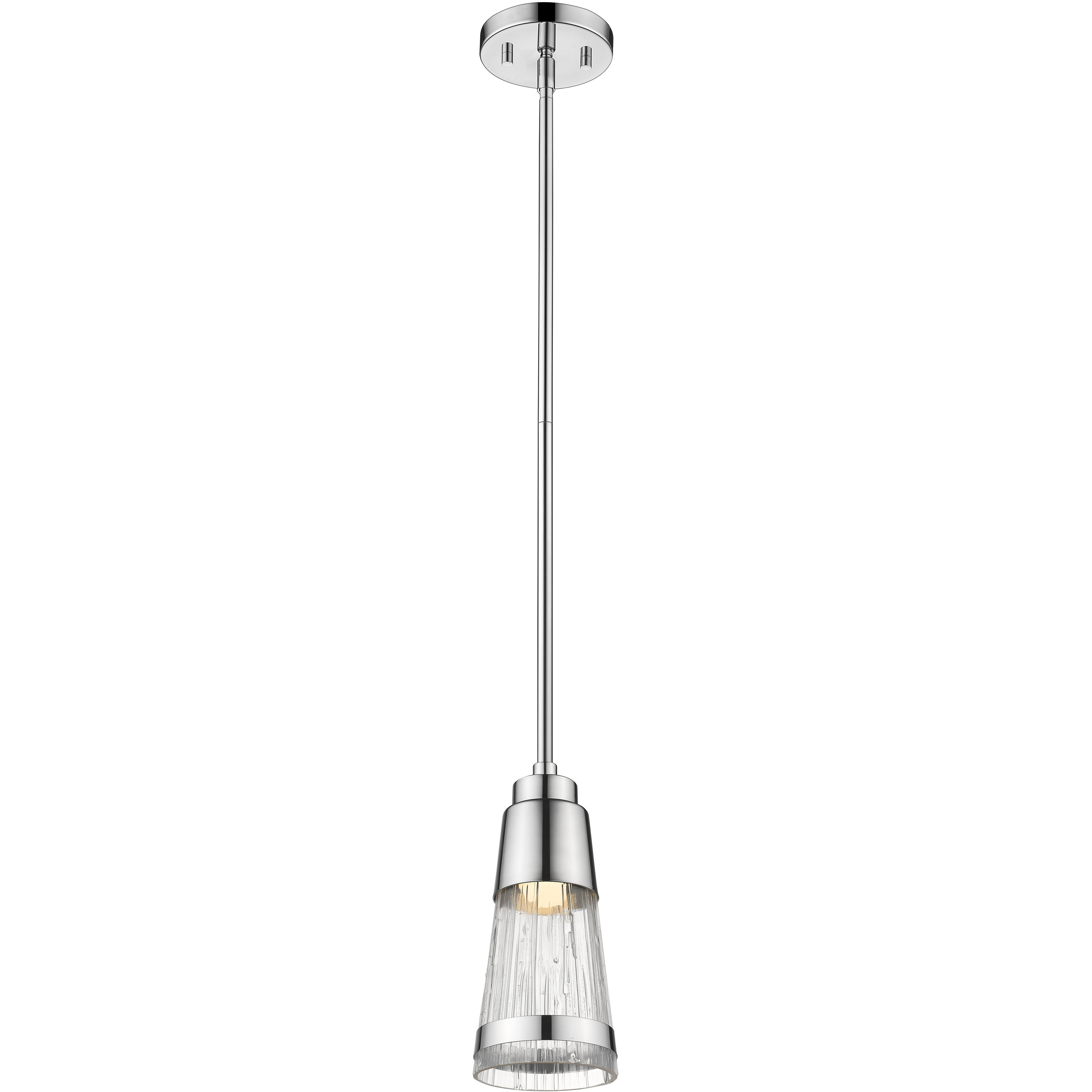 Ethos LED 4.6 inch Chrome Pendant Ceiling Light