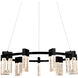 Artisan Collection/SORRENTO Series 27 inch Black Chandelier Ceiling Light
