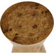 Costello 15.5 inch Blonde Burl Accent Table