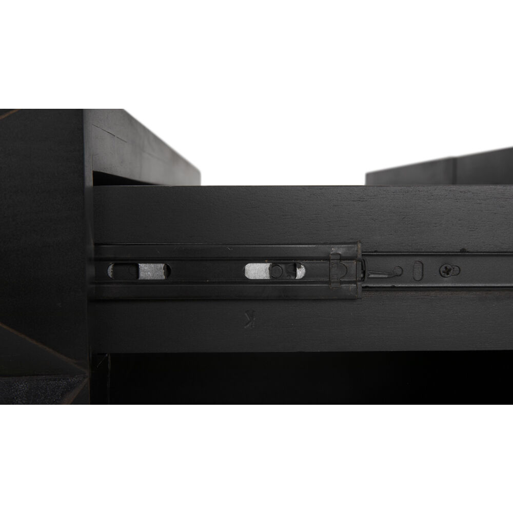 Allegra Hand Rubbed Black Dresser