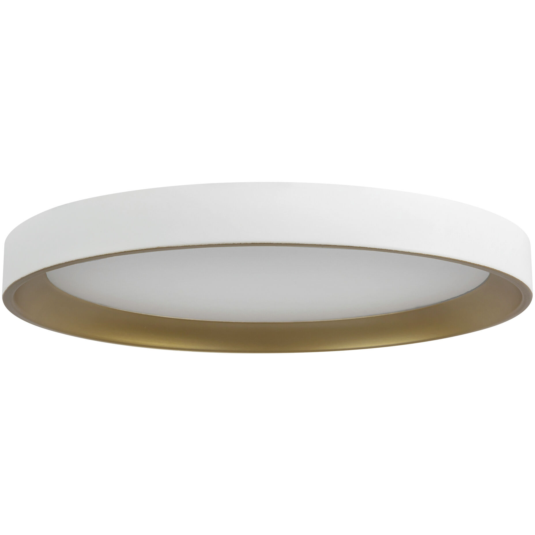 Nix 11.88 inch White and Gold Flush Mount Ceiling Light
