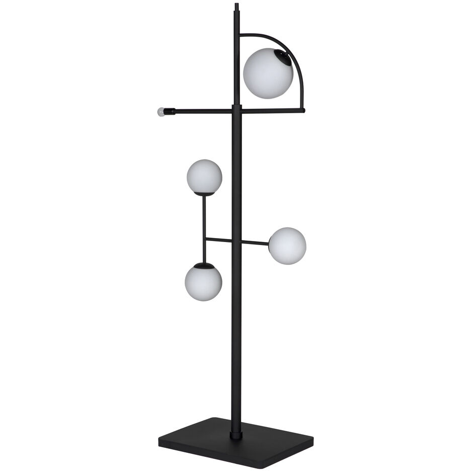 Dasha 73 inch 40.00 watt Matte Black Floor Lamp Portable Light