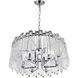 Henrietta 6 Light 24 inch Chrome Chandelier Ceiling Light