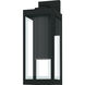 Westover LED 17 inch Earth Black Outdoor Wall Lantern, Medium