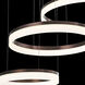 Minuta LED 32 inch Bronze Chandelier Ceiling Light, Large