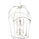 Jupiter's Canopy 8 Light 19.75 inch Polished Nickel Pendant Ceiling Light