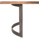 Bent 78 X 40 inch Natural Dining Table, Extra Small
