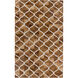 Outback 120 X 96 inch Seafoam / Brown Handmade Rug