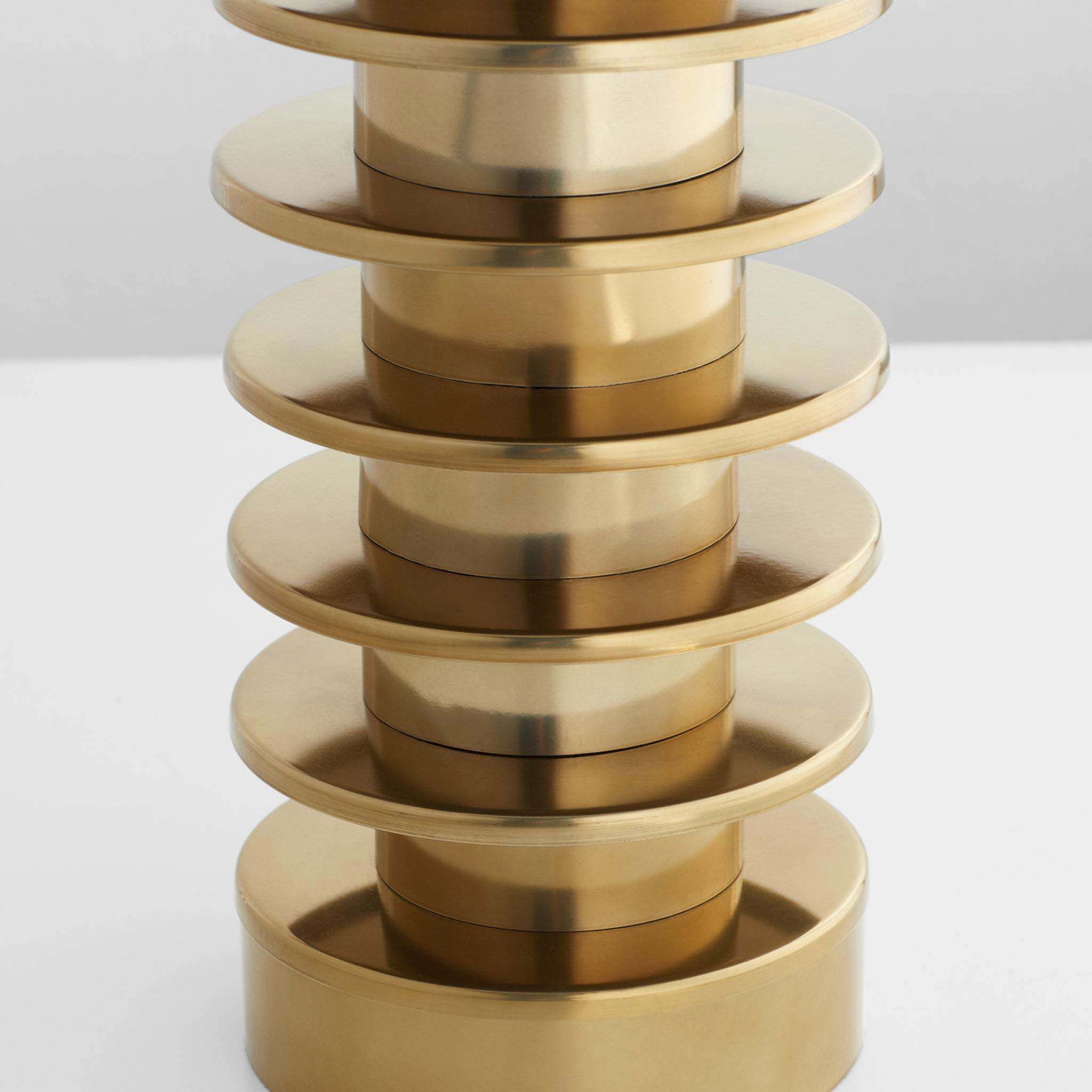 Alessio 40.00 watt Brass Table Lamp Portable Light