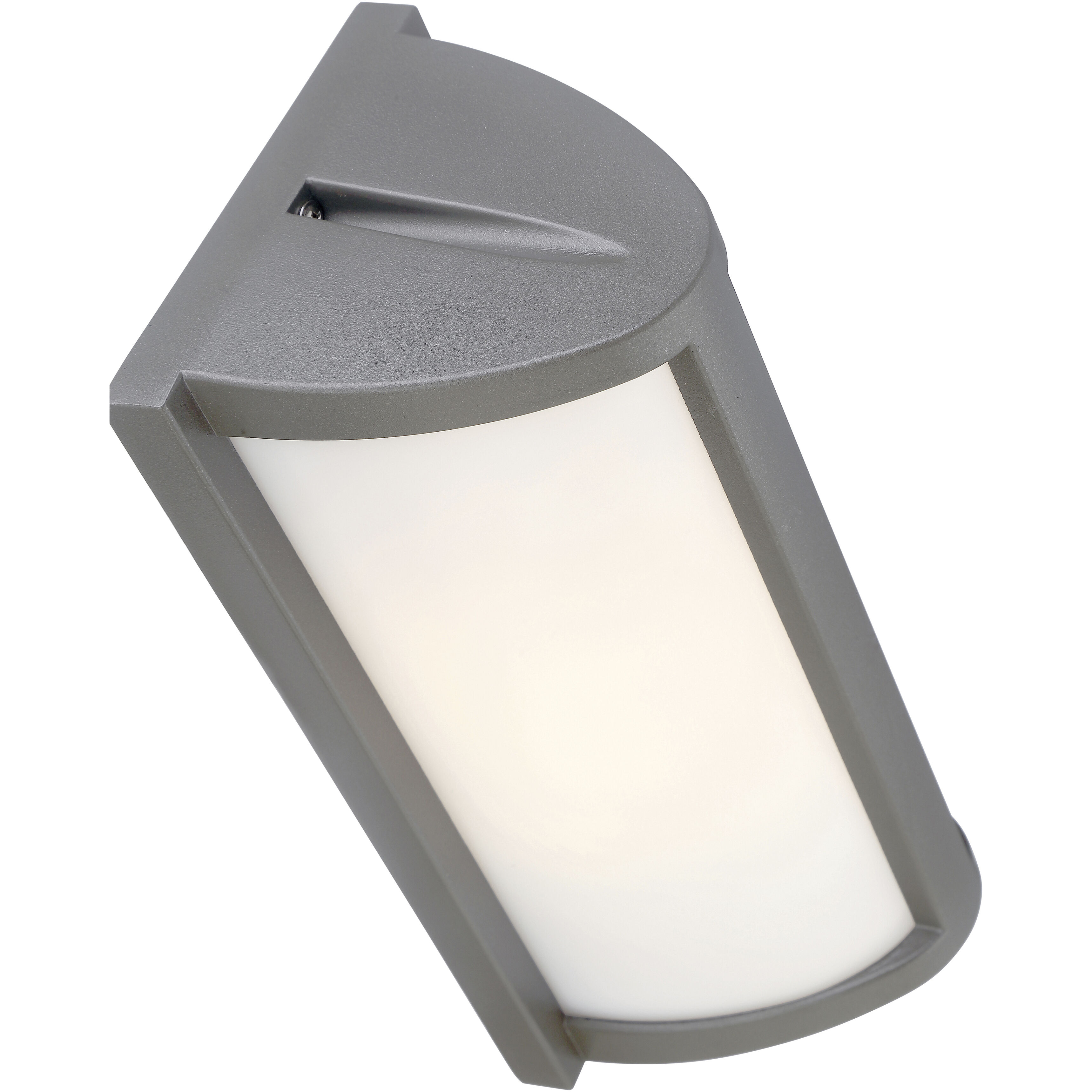 Margate LED 10.25 inch Satin and White Outdoor Wall Sconce